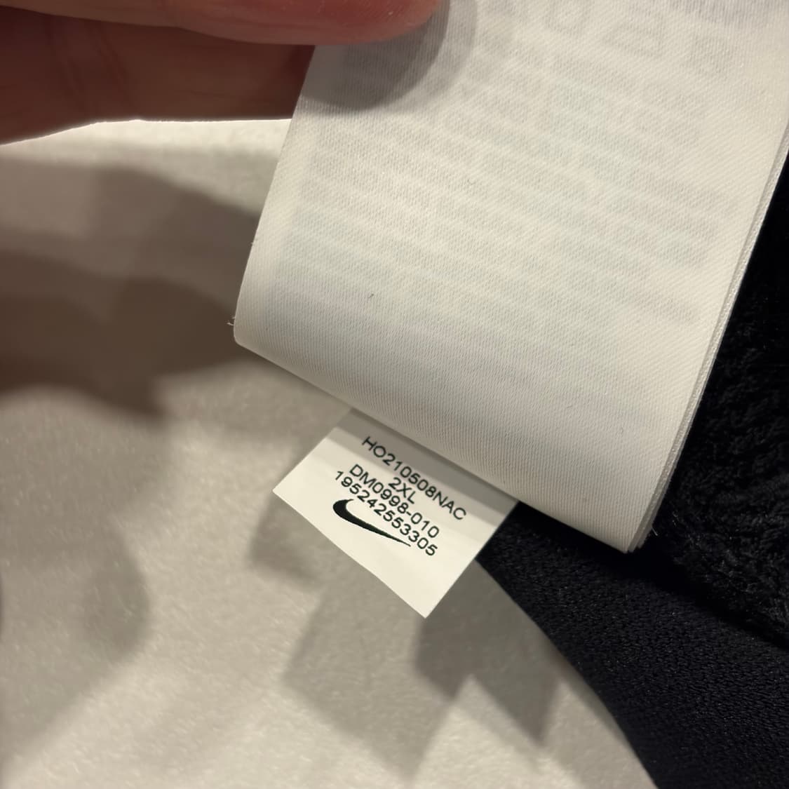 [2XL] 나이키 농구 블랙/화이트 트랙 자켓 C453 상품이미지9