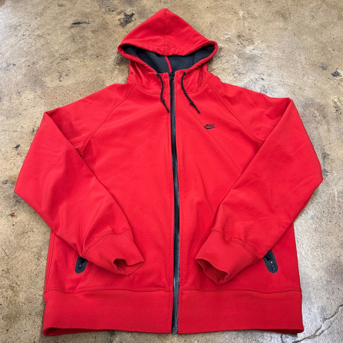 [정품/L] 나이키 레드 후드 집업 자켓 b10 상품이미지2