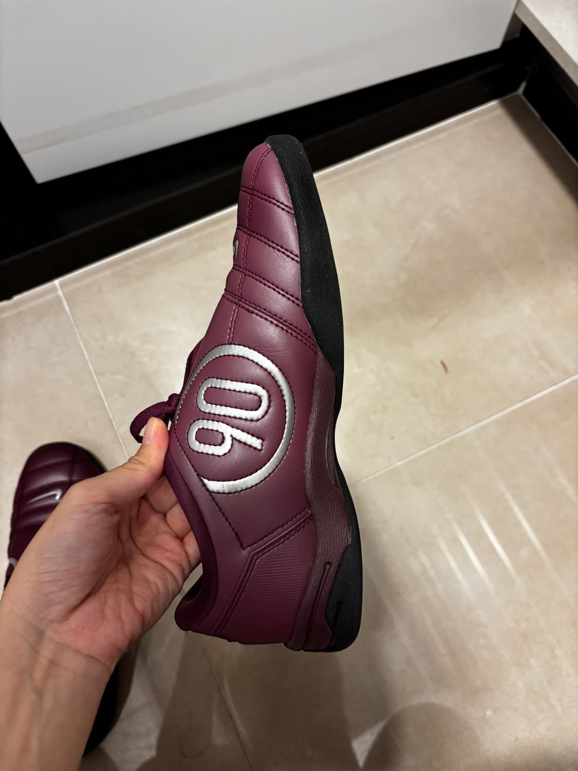 나이키 토탈 90 3 SP 보르도 앤 메탈릭 실버 (240 us6) 상품이미지4