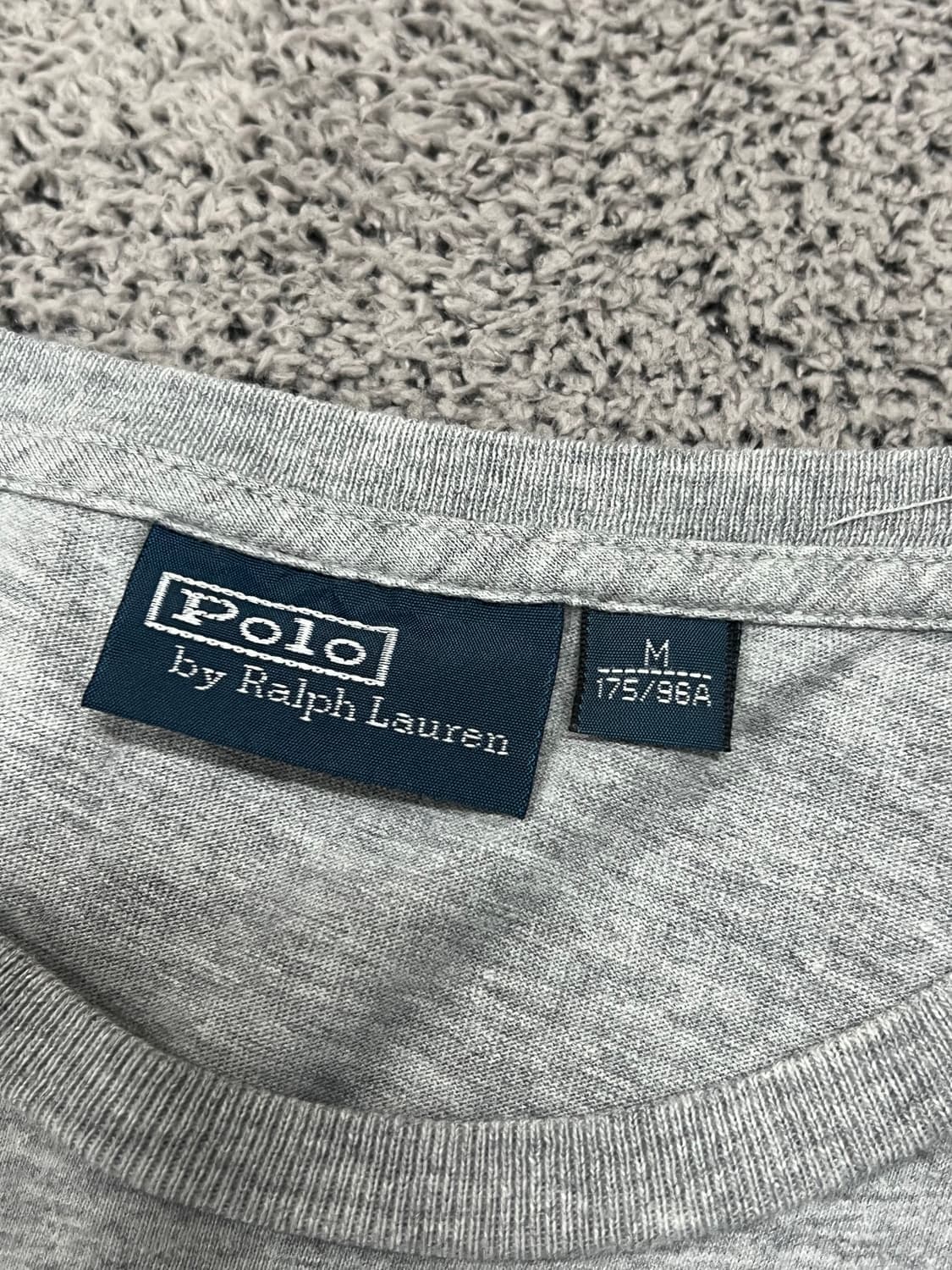 (M) 폴로 랄프로렌 원포켓 반팔 티 그레이 상품이미지3