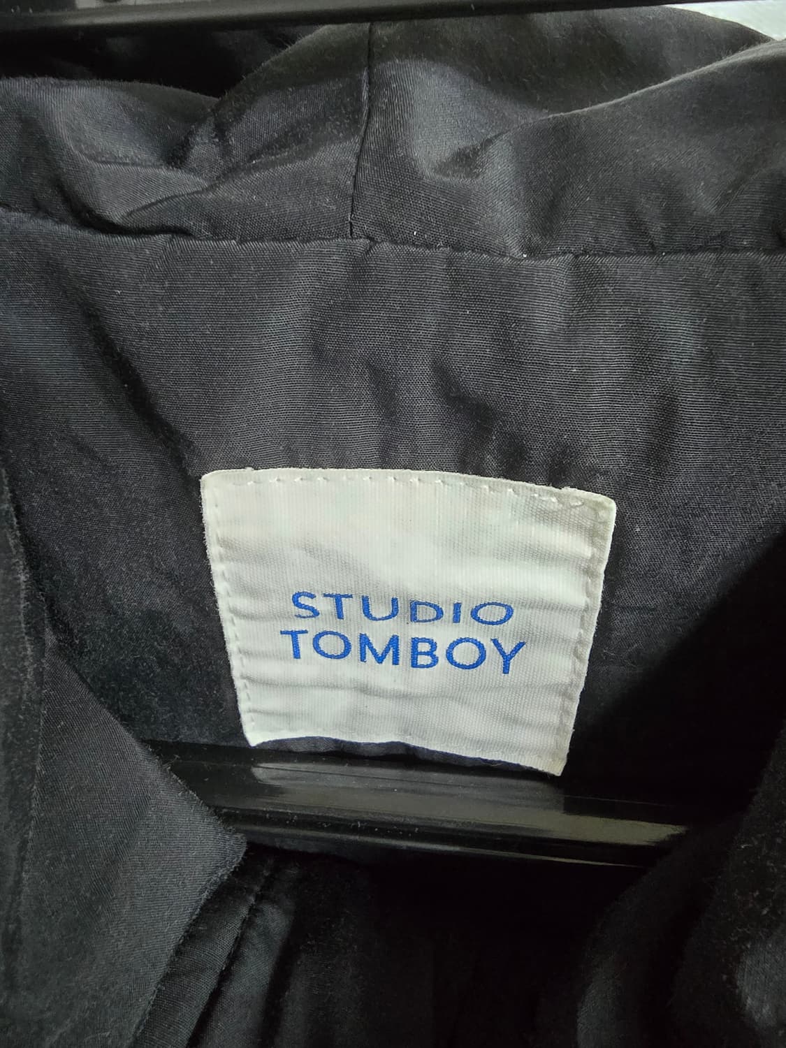 스튜디오톰보이 블랙 퀼팅 롱패딩 (1957) 상품이미지3