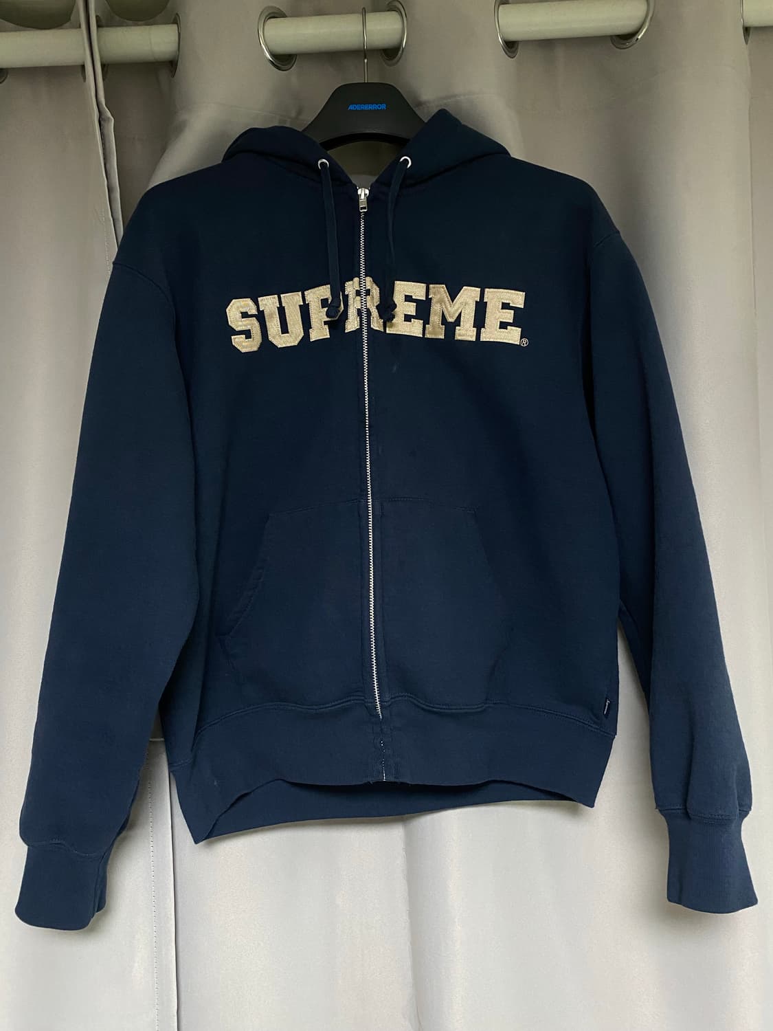 SUPREME 컬리지에이트 아플리케 집업 후드 S 상품이미지1