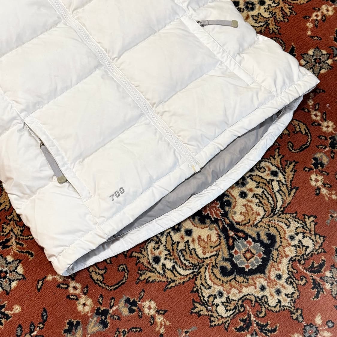 노스페이스 눕시 베스트 화이트 (M) 700 상품이미지5