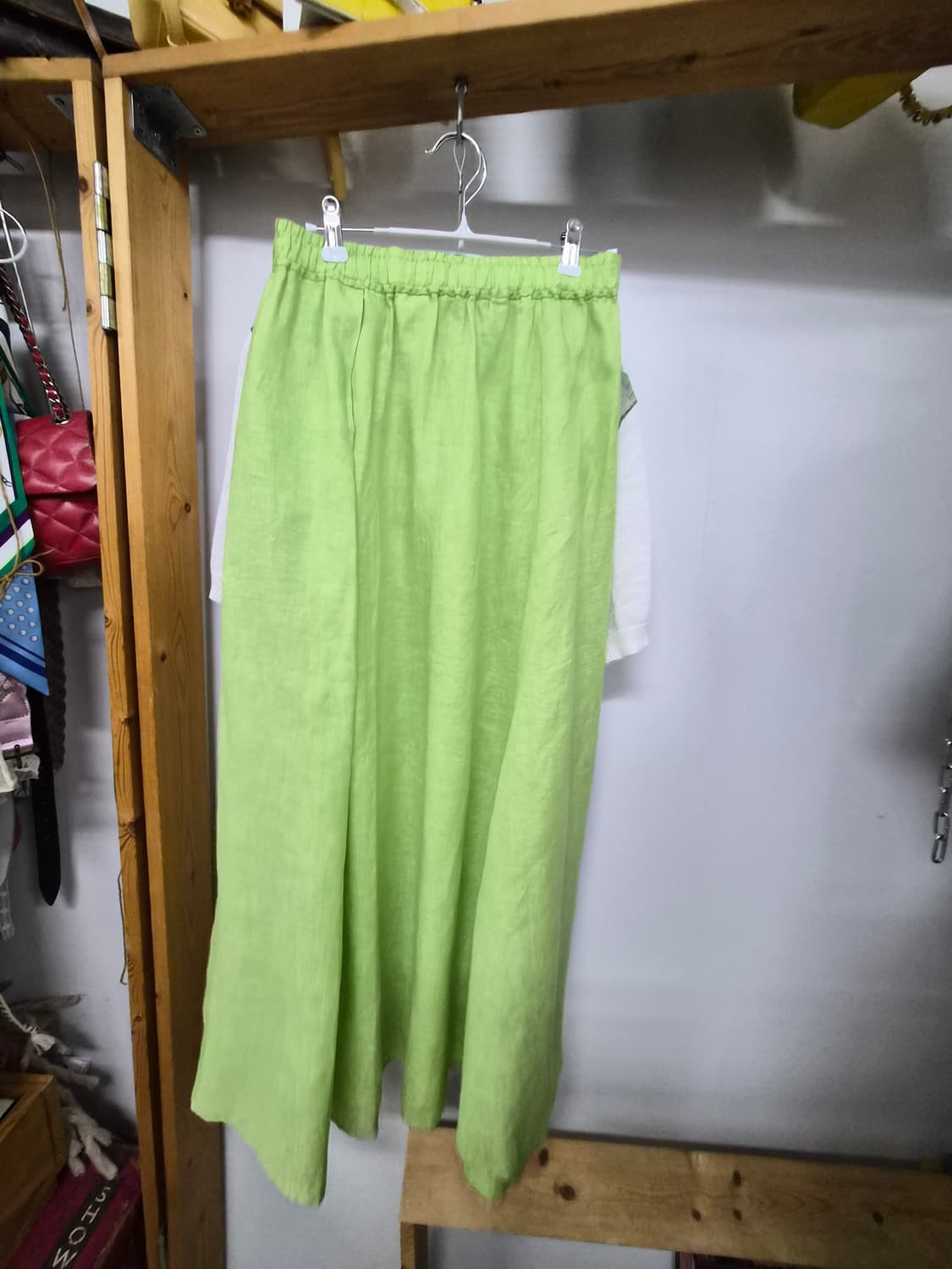 듀엘 린넨 수채화 여름니트. GALERIE VIE  린넨 스커트 상품이미지6