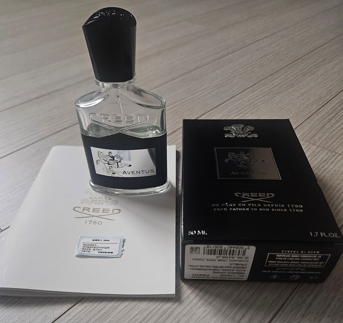 크리드 어벤투스 50ml (롯데백화점 구입) 상품이미지1