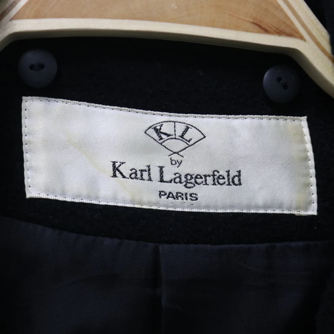 90'S 칼라거펠트 모헤어 더블 플레어 코트 61508 상품이미지8