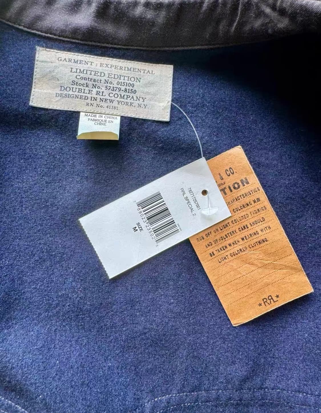 rrl 리미티드 셔츠 M 새상품 상품이미지4