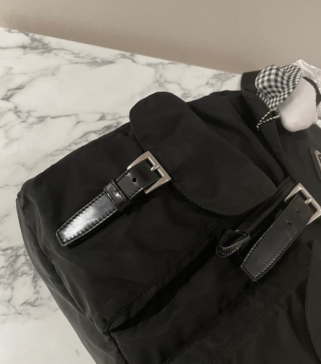 정품 프라다 백팩 미듐 사이즈 상품이미지5