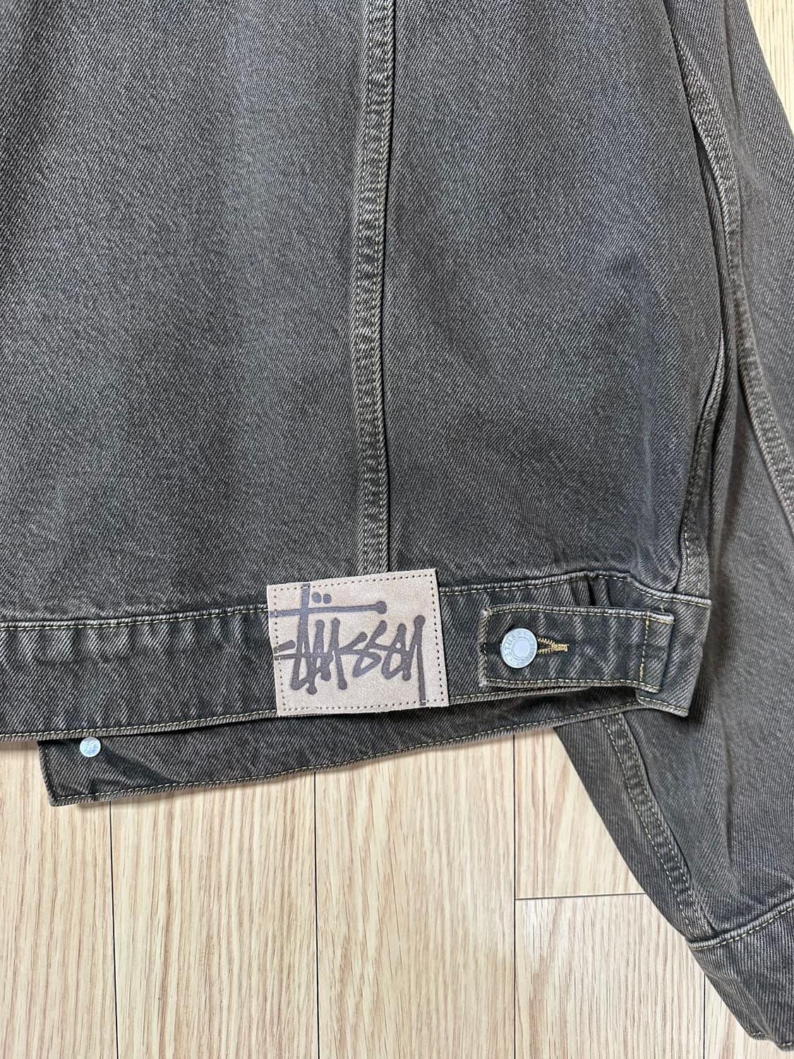 스투시 데님 트러커 자켓 머쉬룸 상품이미지5