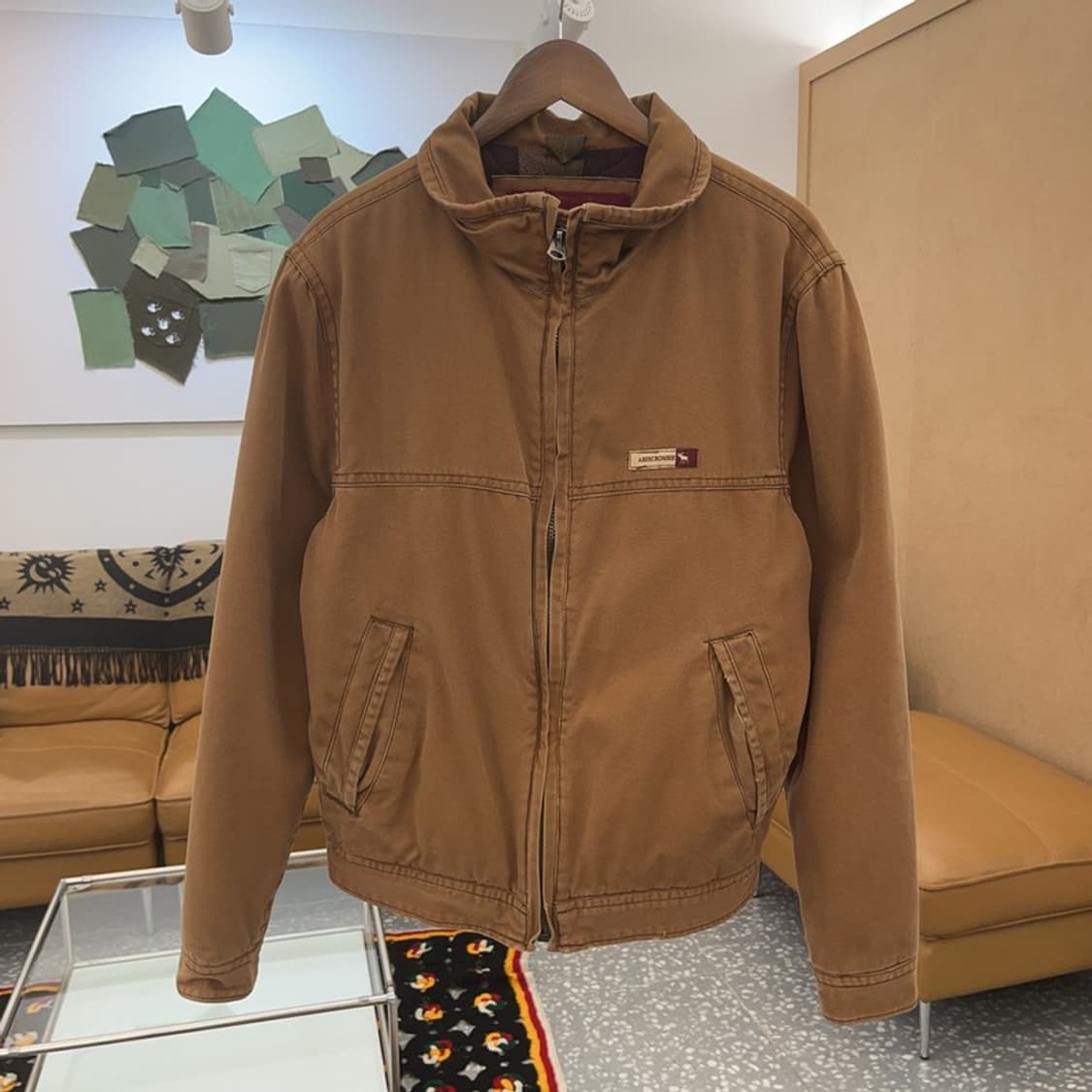 아베크롬비 90's 올드스쿨 빈티지 워크 자켓 L C06581 상품이미지3