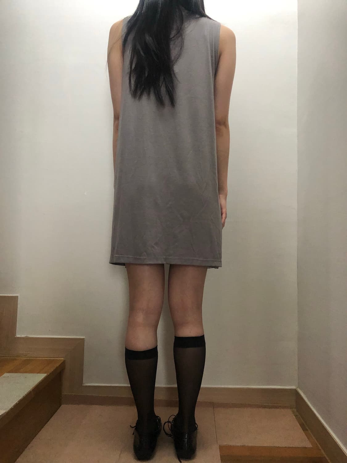 빈티지 라이트그레이 오리엔탈 원피스 상품이미지9