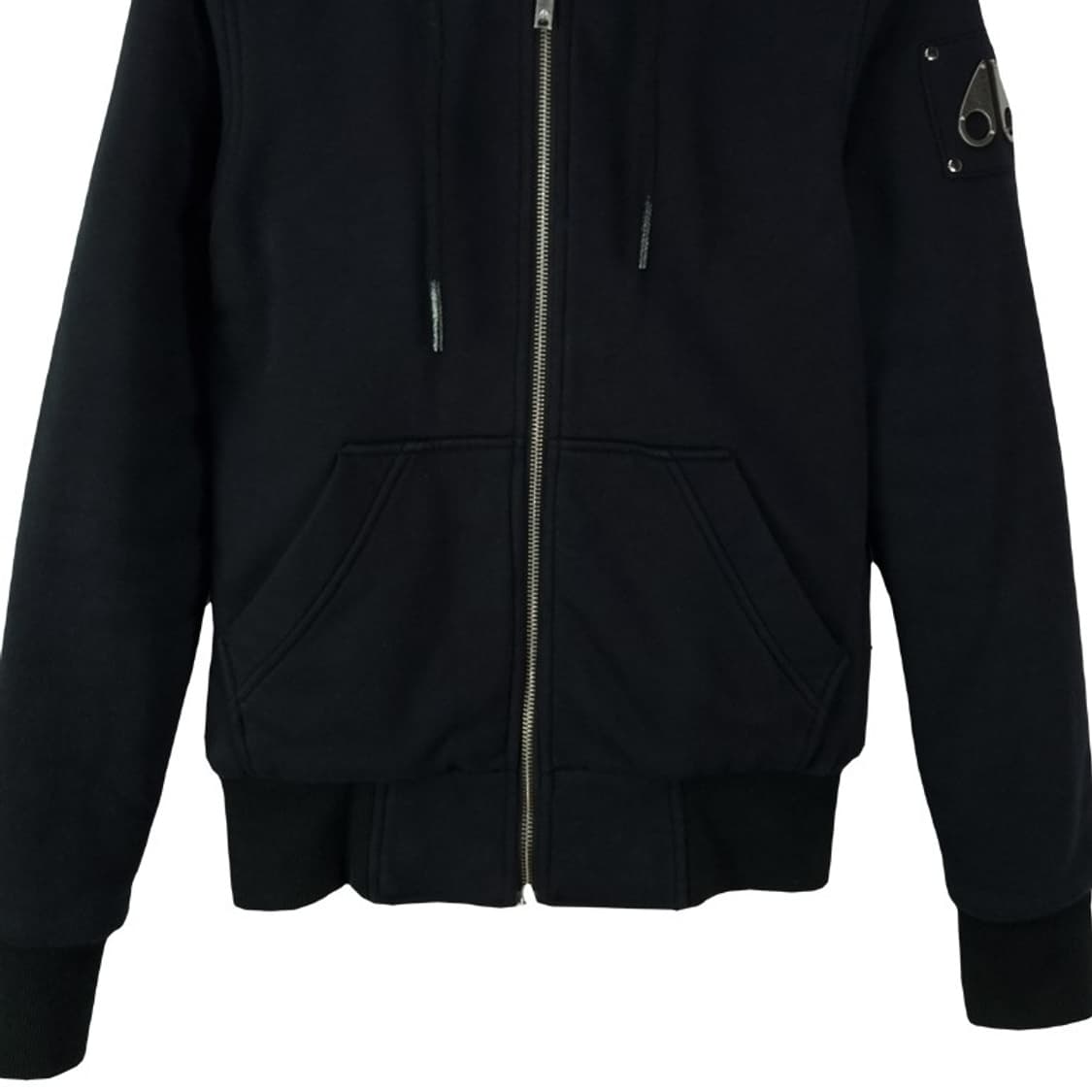 [무스너클] 버니스웨터 후드 집업 블랙 P01495 상품이미지5