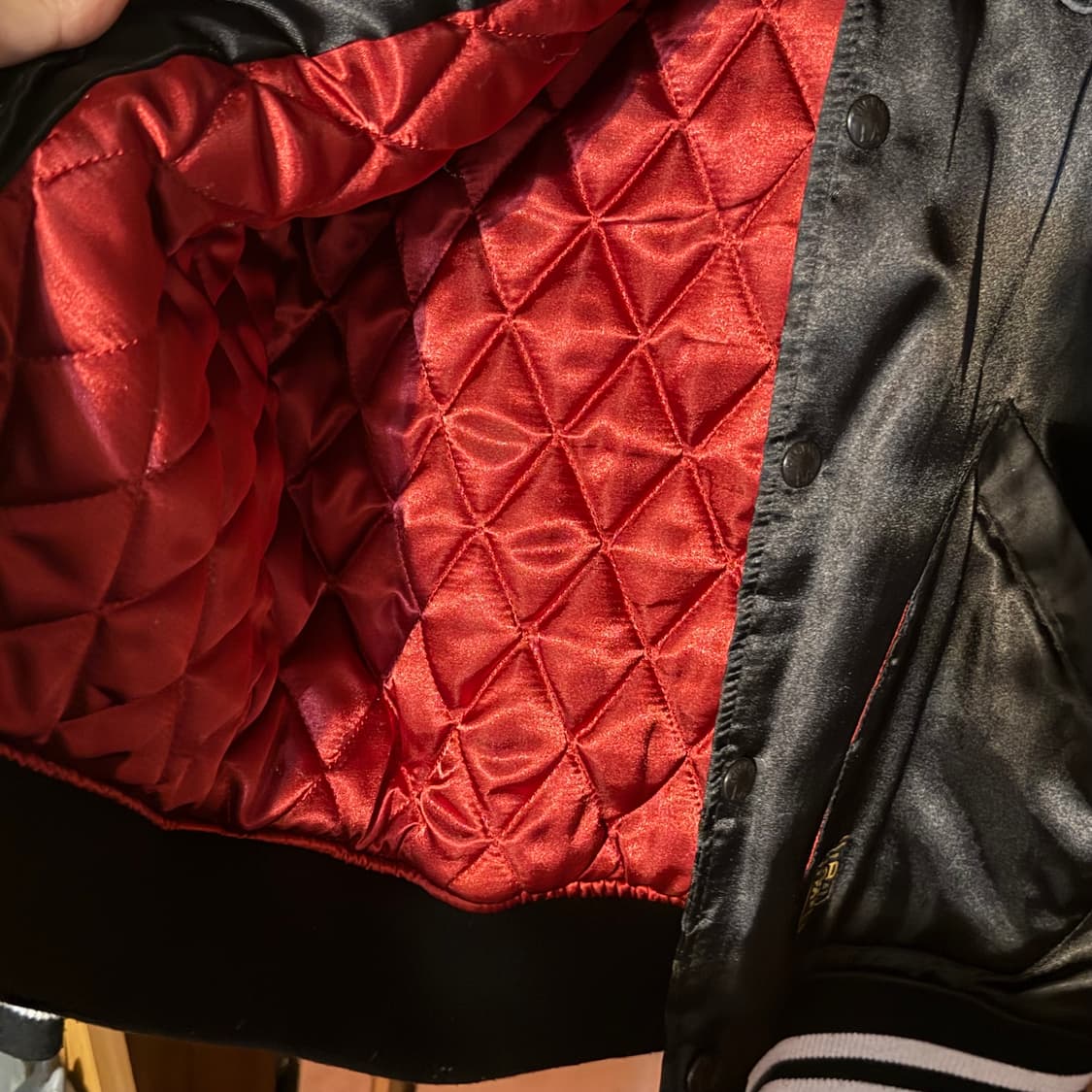 fuct ssdd 새틴 바시티자켓m 상품이미지8