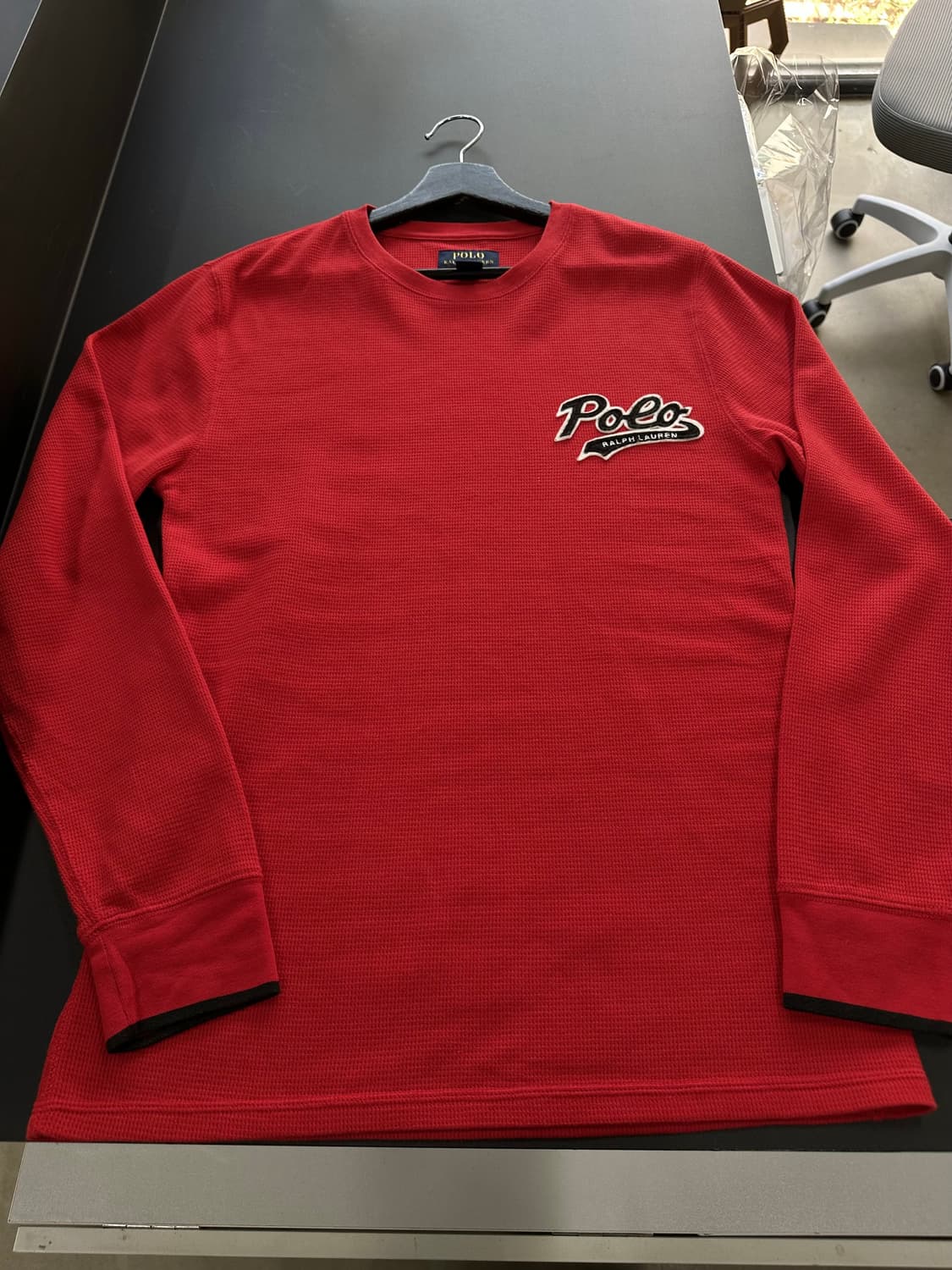 폴로랄프로렌 와플 자수로고 롱슬리브 상품이미지4