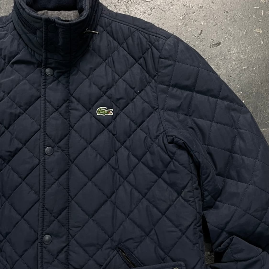 100 라코스테 퀼팅 자켓  상품이미지2