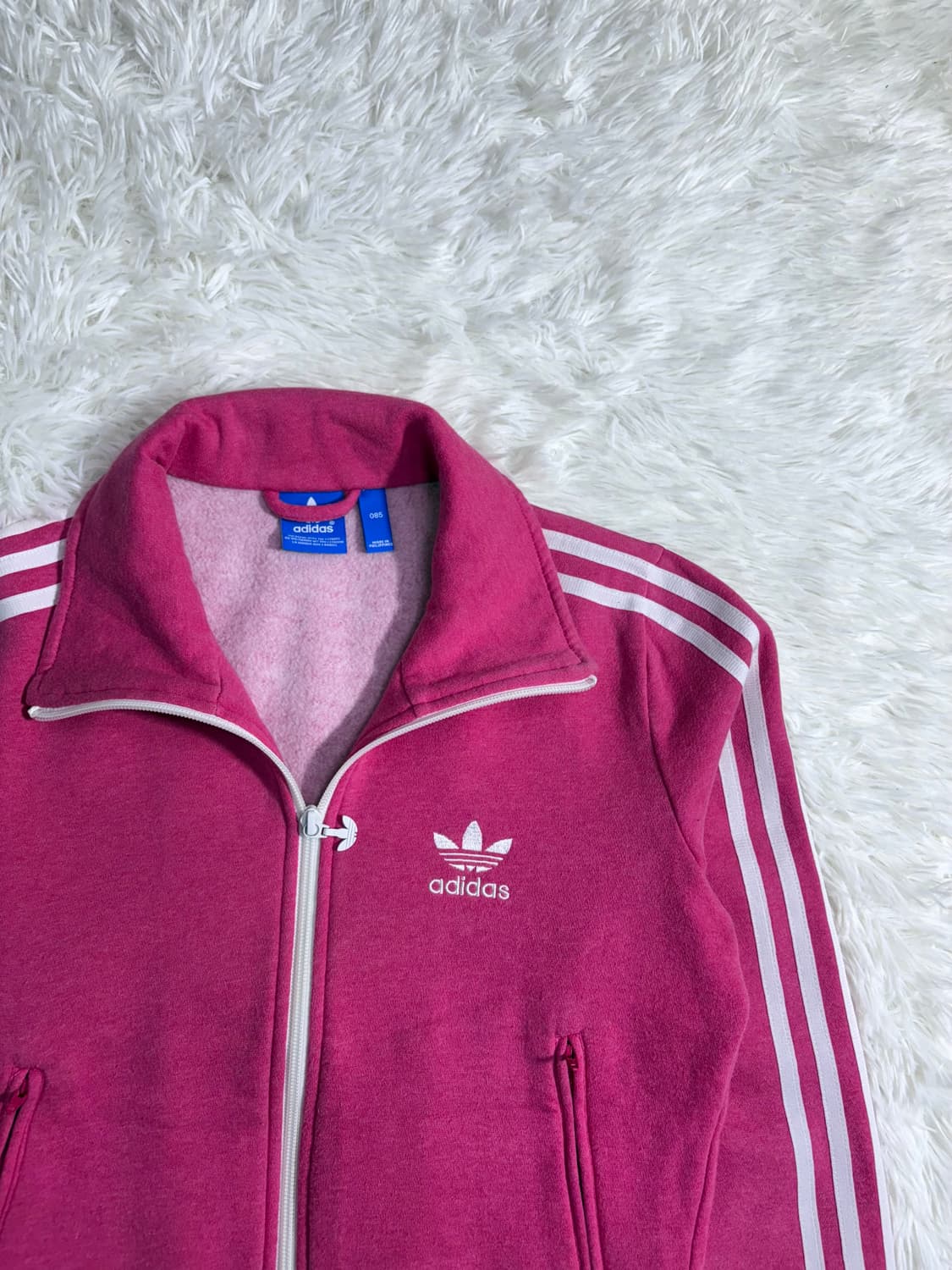 아디다스 베이비핑크 빅로고 트랙탑  상품이미지8