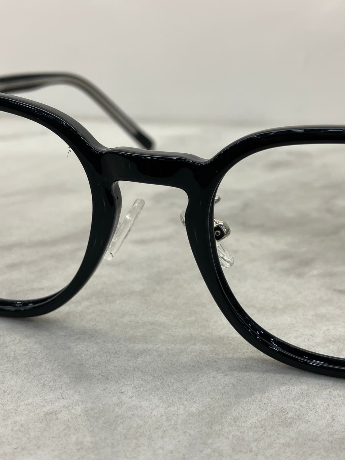 B91 DMN 유광 블랙 웰링턴 뿔테 안경129 상품이미지5