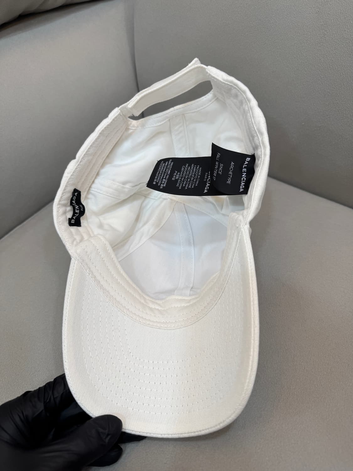 발렌시아가 로고 모자 볼캡  상품이미지2