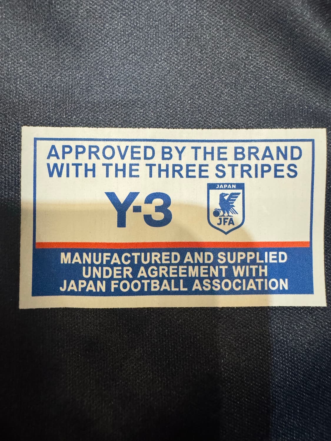 [XXL][105] Y-3 요지야마모토 JFA 풋볼 저지 블루 상품이미지7