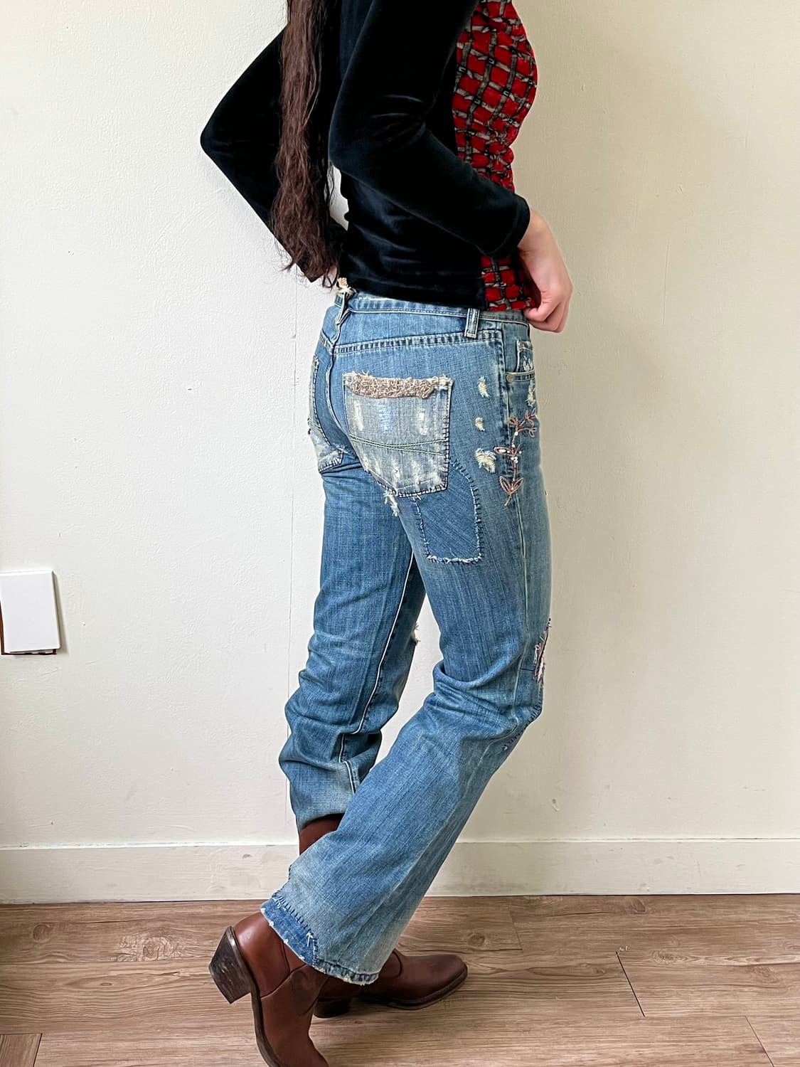 Abercrombie&Fitch 큐빅 데님팬츠 상품이미지6