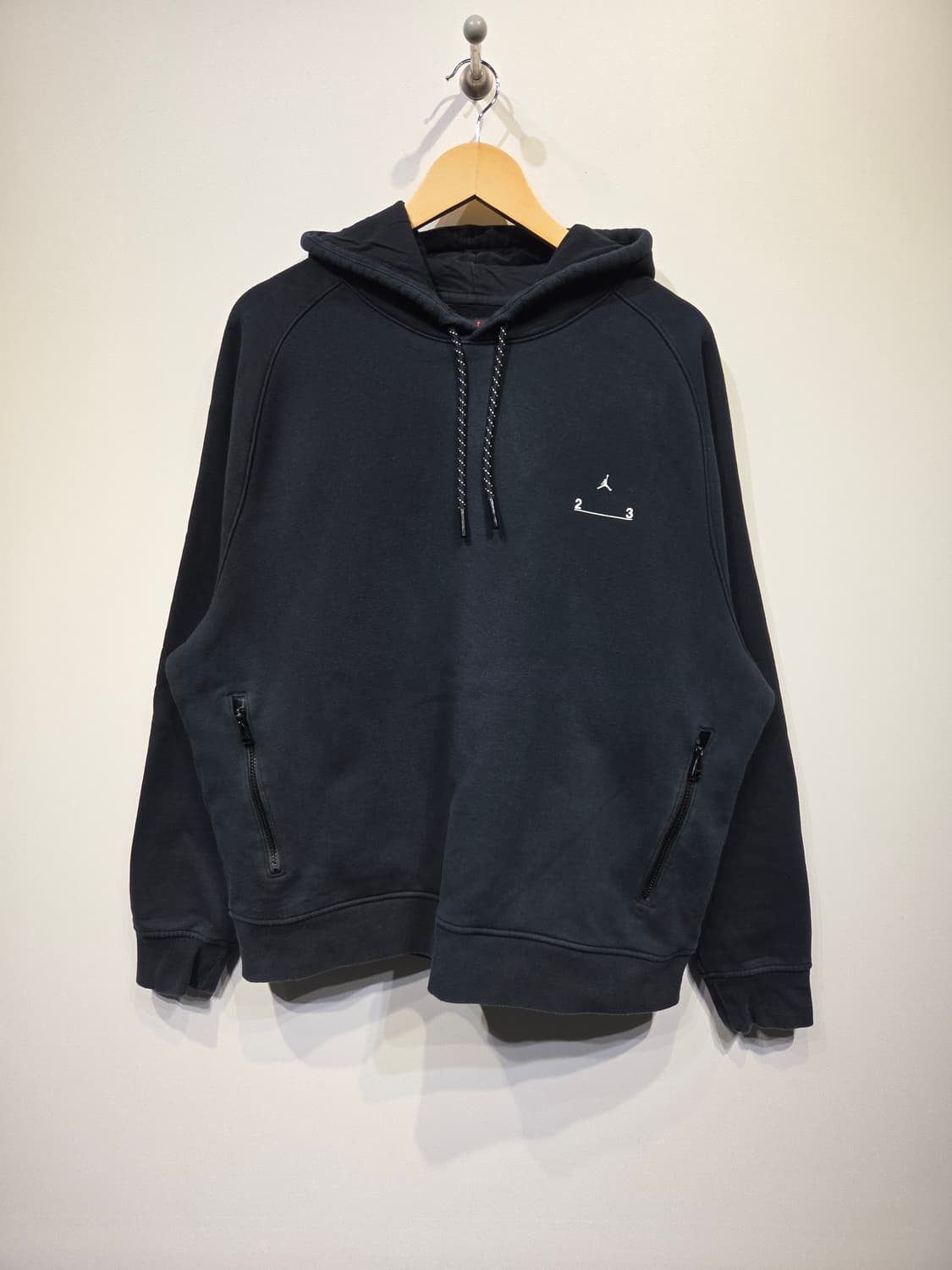 나이키 조던 23 엔지니어드 플리스 후드티 블랙 상품이미지2