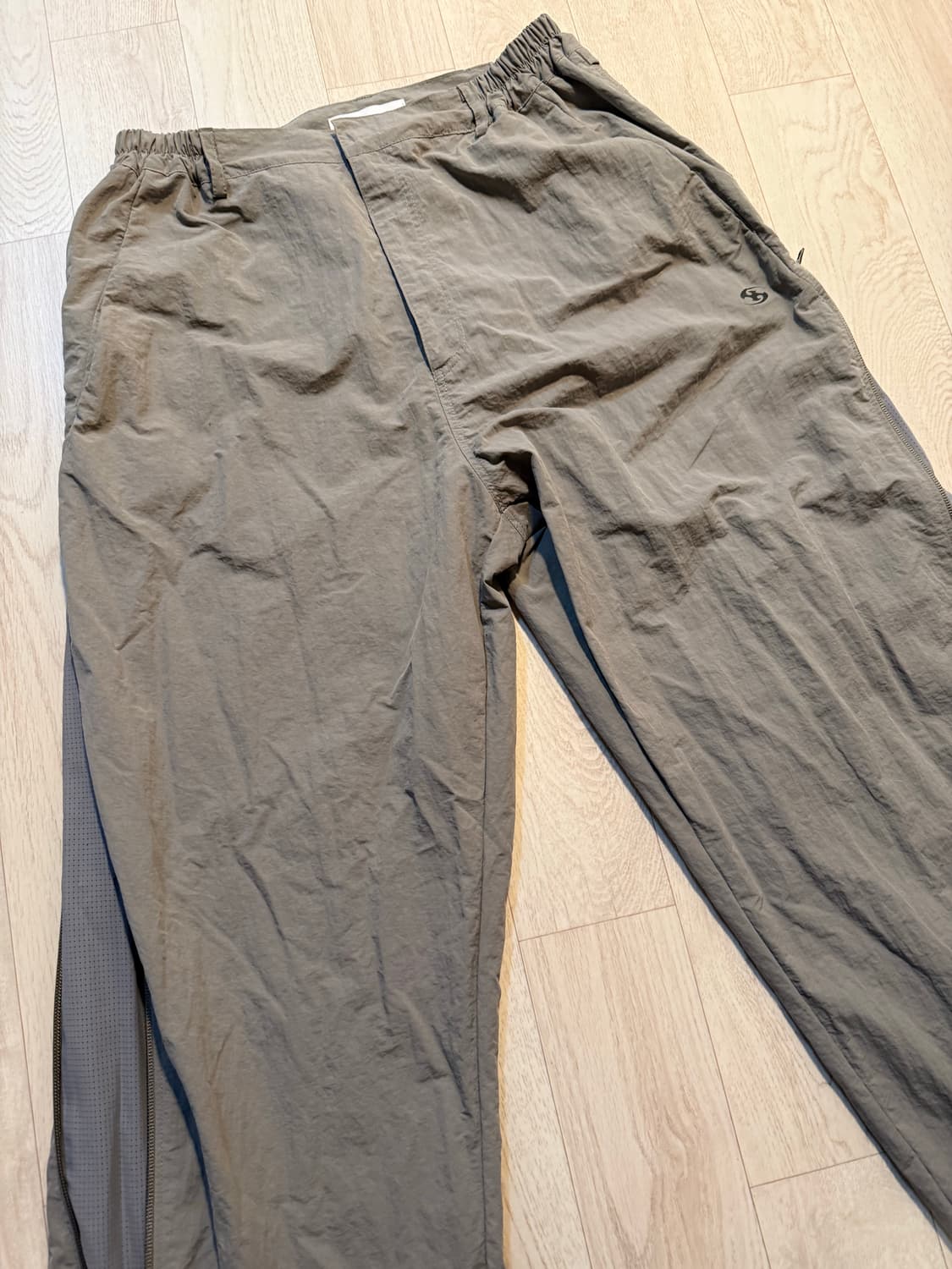 산산기어 지퍼팬츠 그레이 1 size 상품이미지4