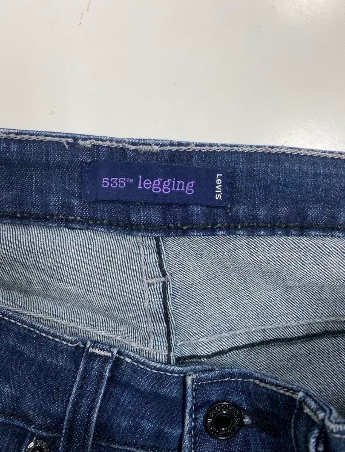리바이스 535 진청 skinny 팬츠 -27인치 상품이미지6