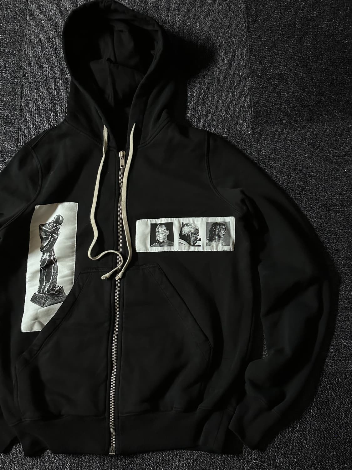 16ss 릭 오웬스 다크섀도우 사이클롭스 patch jason 후드집업 상품이미지5