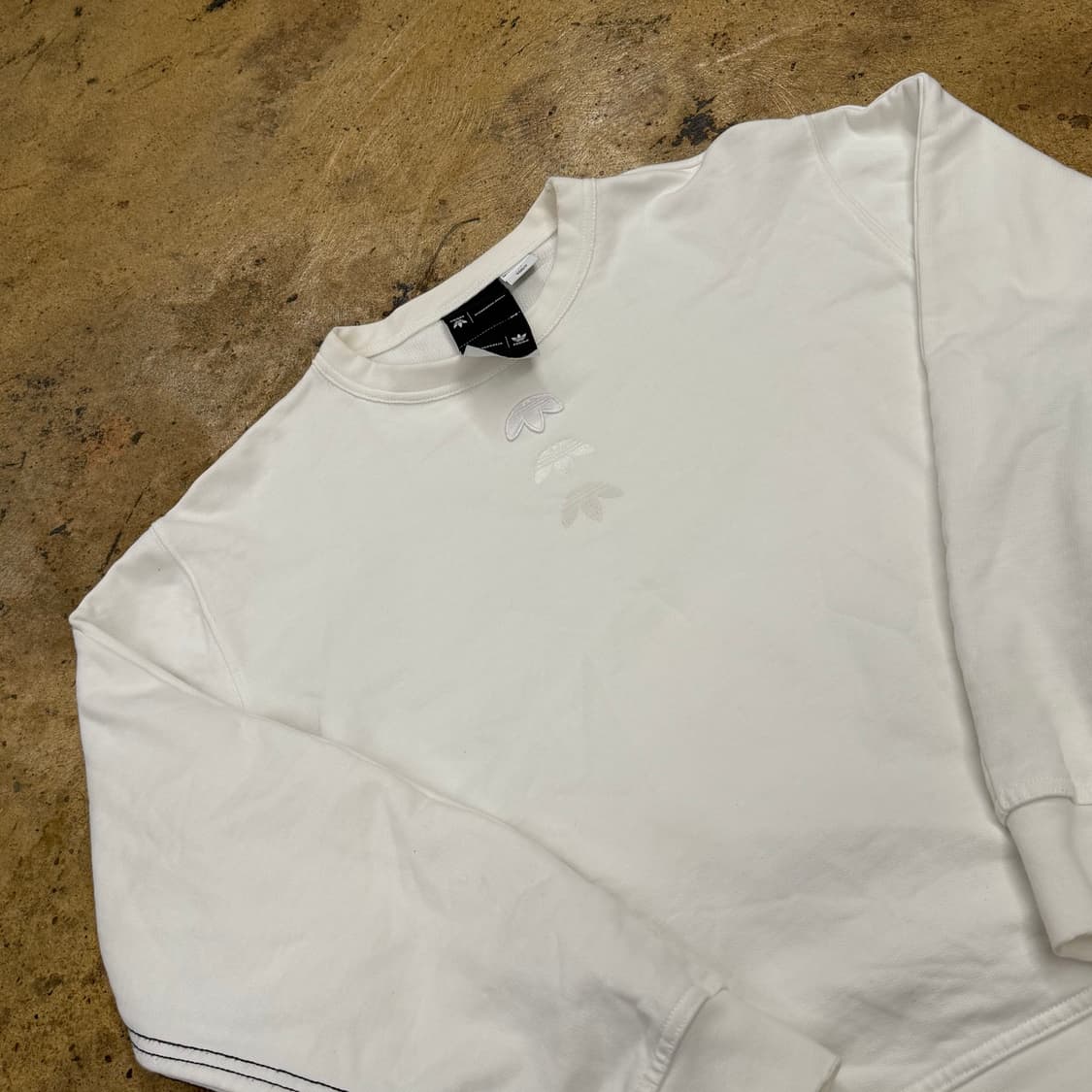 알렌산더 맥퀸 아디다스 화이트 맨투맨 95 상품이미지1