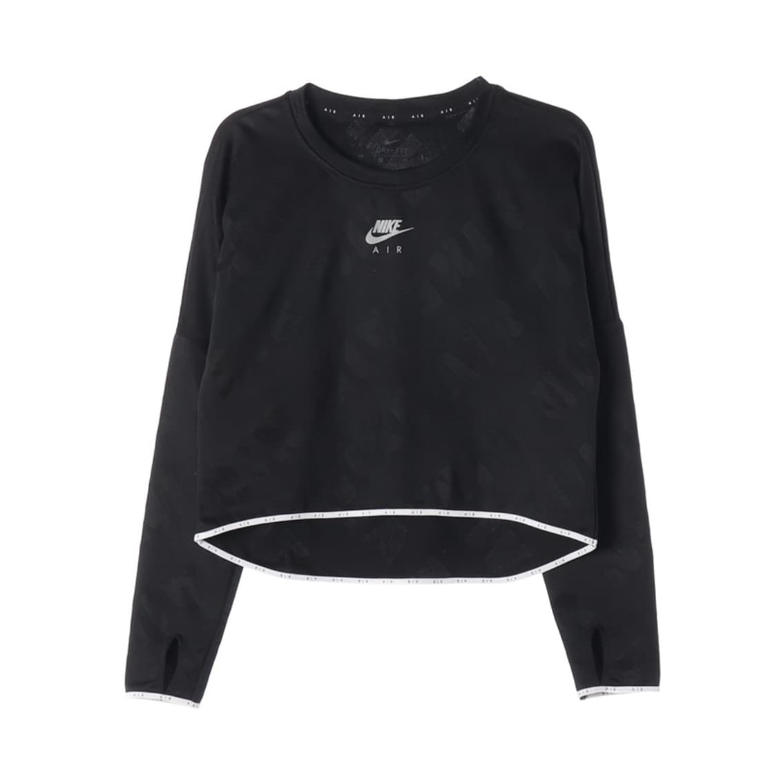 나이키 에어 드라이핏 크롭 긴팔티 S 상품이미지1