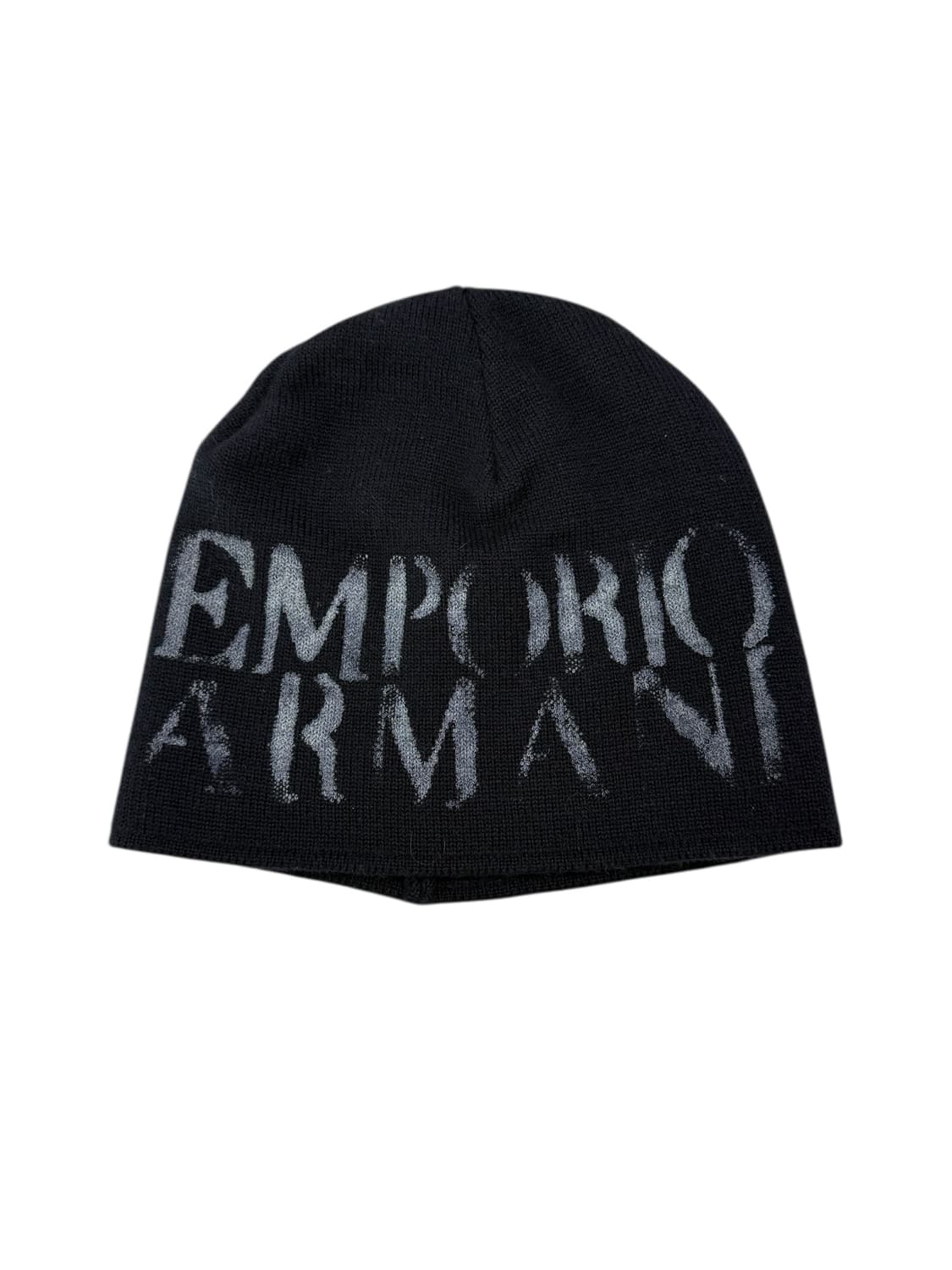 아르마니 네이비 로고 비니 상품이미지5