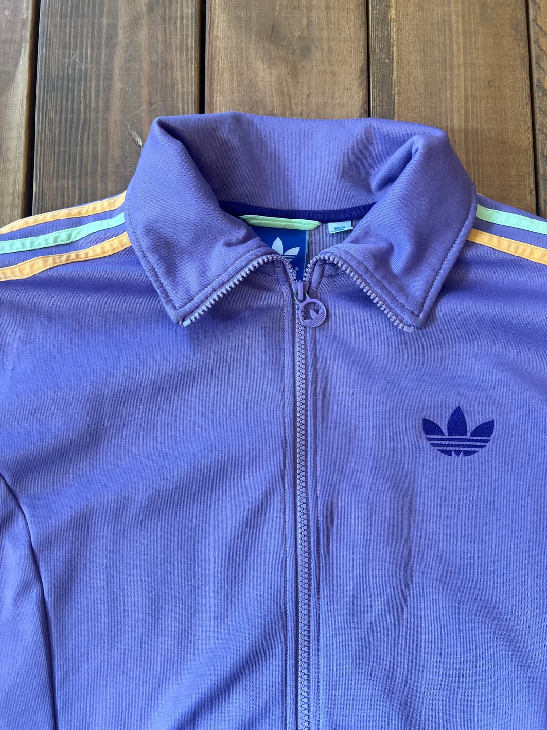 아디다스 연보라 파이어로고 져지 상품이미지9