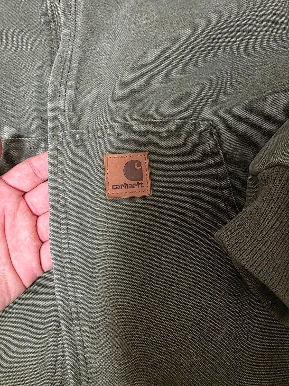 칼하트 J130 ARG 아미그린 L 라지 사이즈 판매합니다 mos  상품이미지4