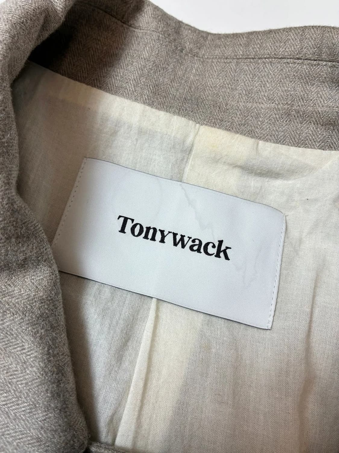 토니웩 샌드 패치 포켓 헤링본 울 필드 자켓 PN8529 상품이미지7