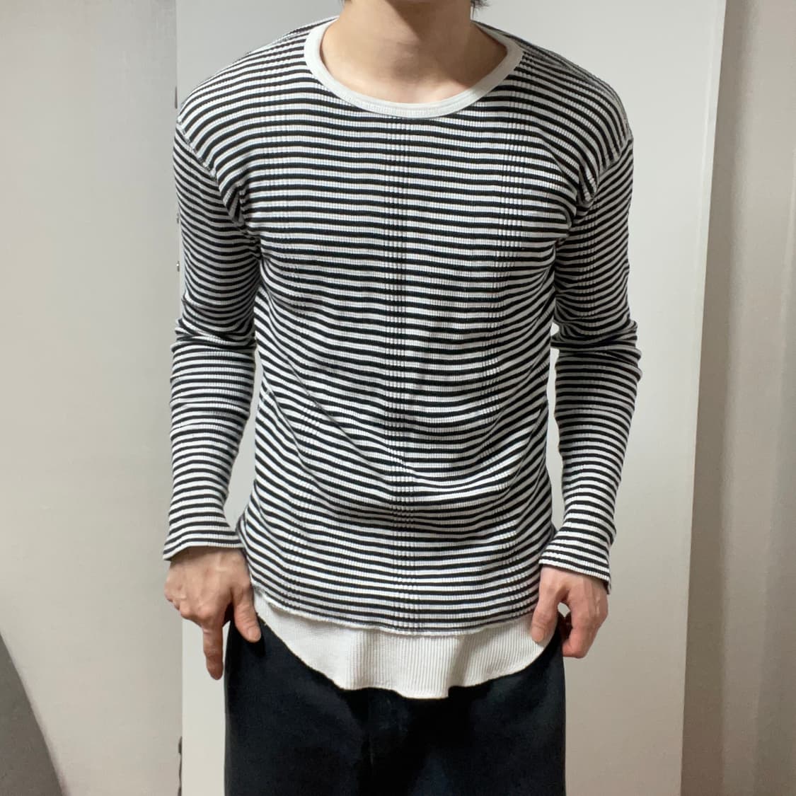 MICHEL KLEIN PARIS GRUNGE SPRITE KNIT SL 상품이미지2