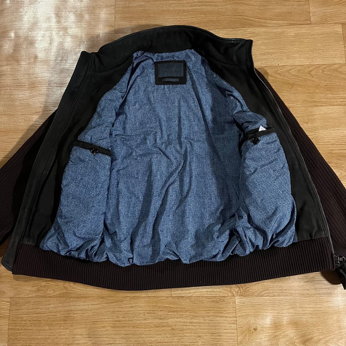 [95] 빨질레리 니트 가죽자켓 상품이미지7