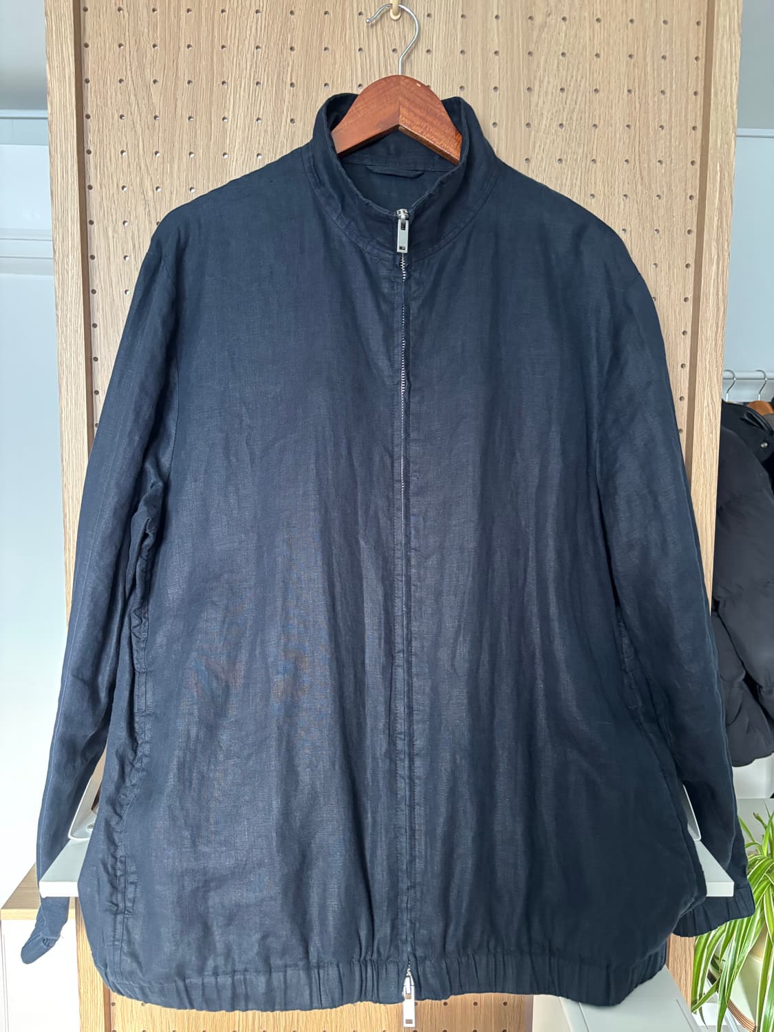 Cos 코스  자켓 헴프 HIGH-NECK HEMP JACKET 상품이미지1