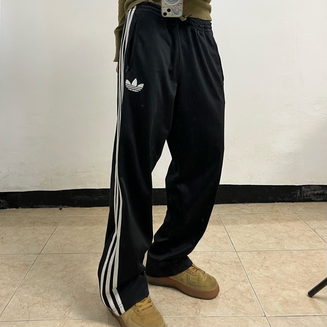 Adidas black Firebird track pants 상품이미지1