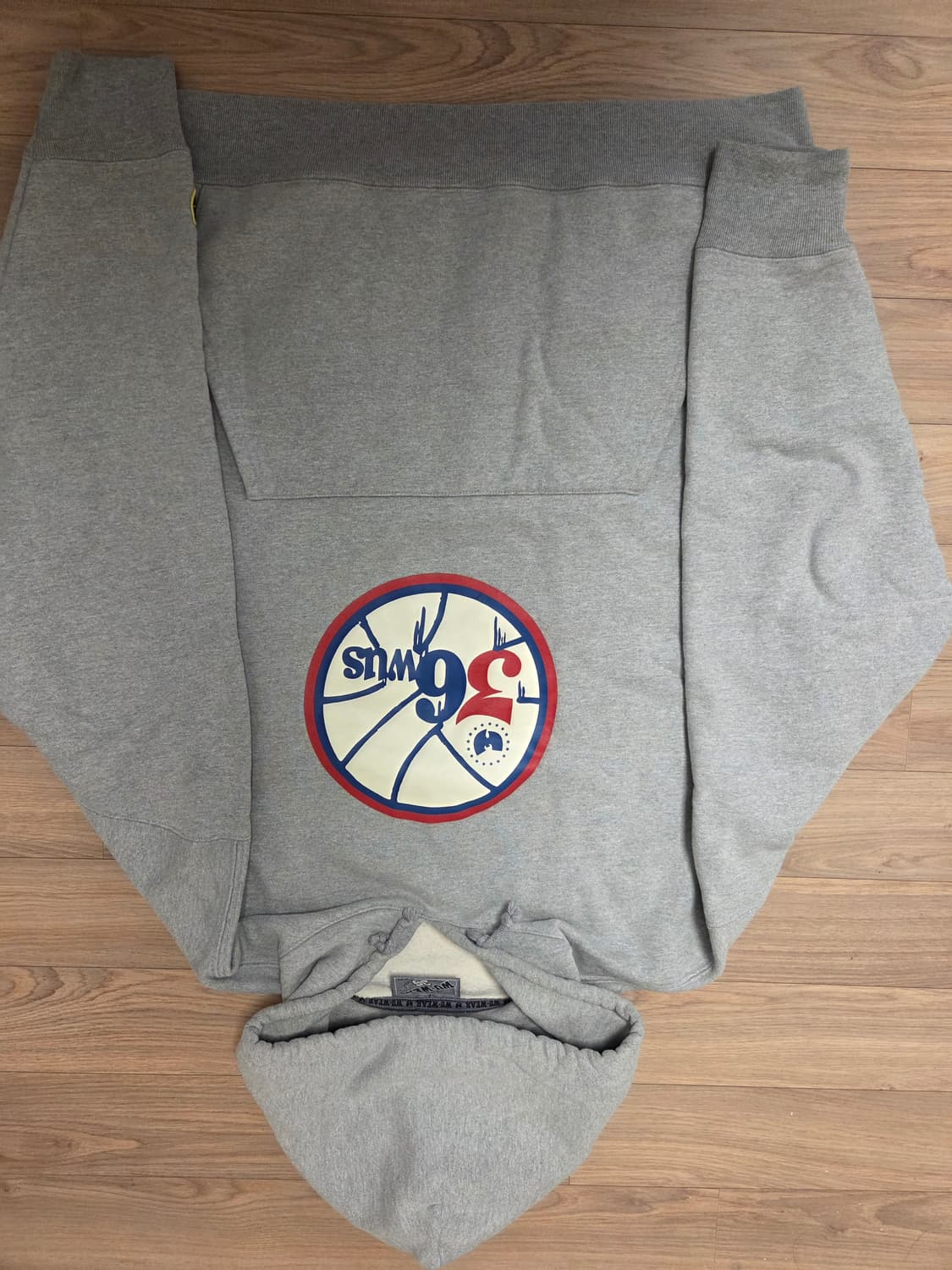 빈티지 00s 우탱클랜 76ers 후드 상품이미지1