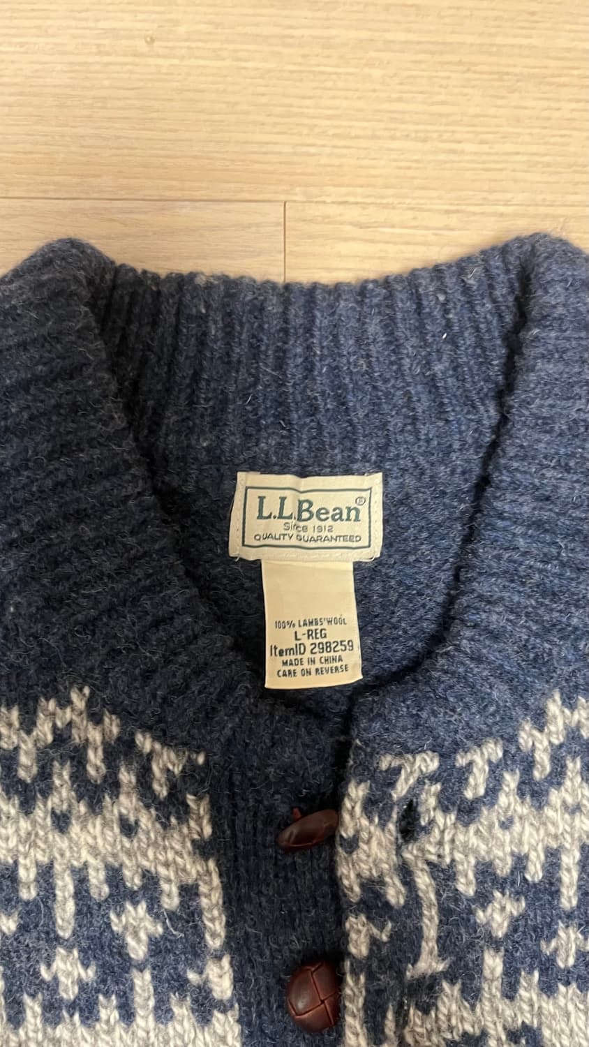 LL Bean 울 스웨터 상품이미지4