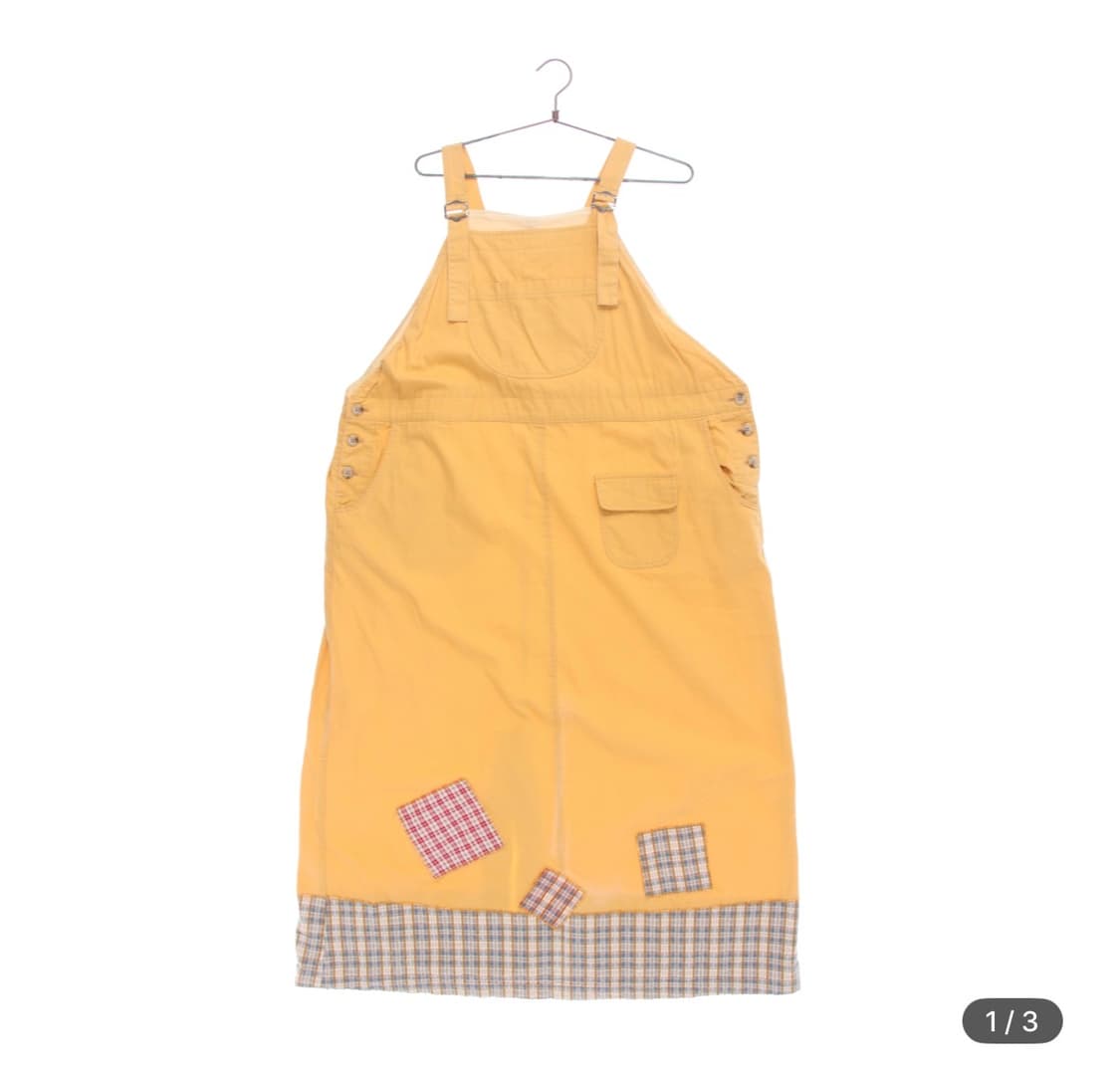 빈티지 멜빵 원피스  상품이미지1