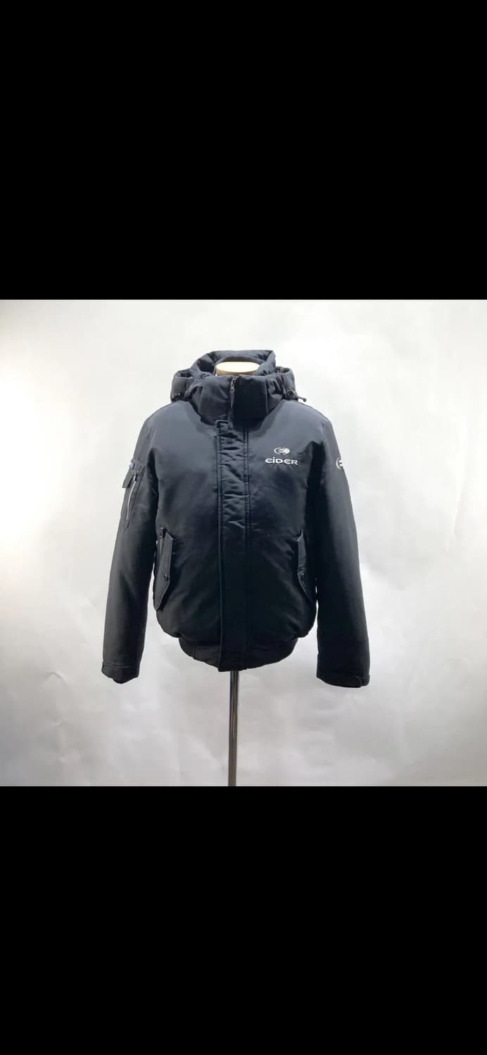 아이더 남성구스다운패딩자켓 블랙 90  상품이미지1