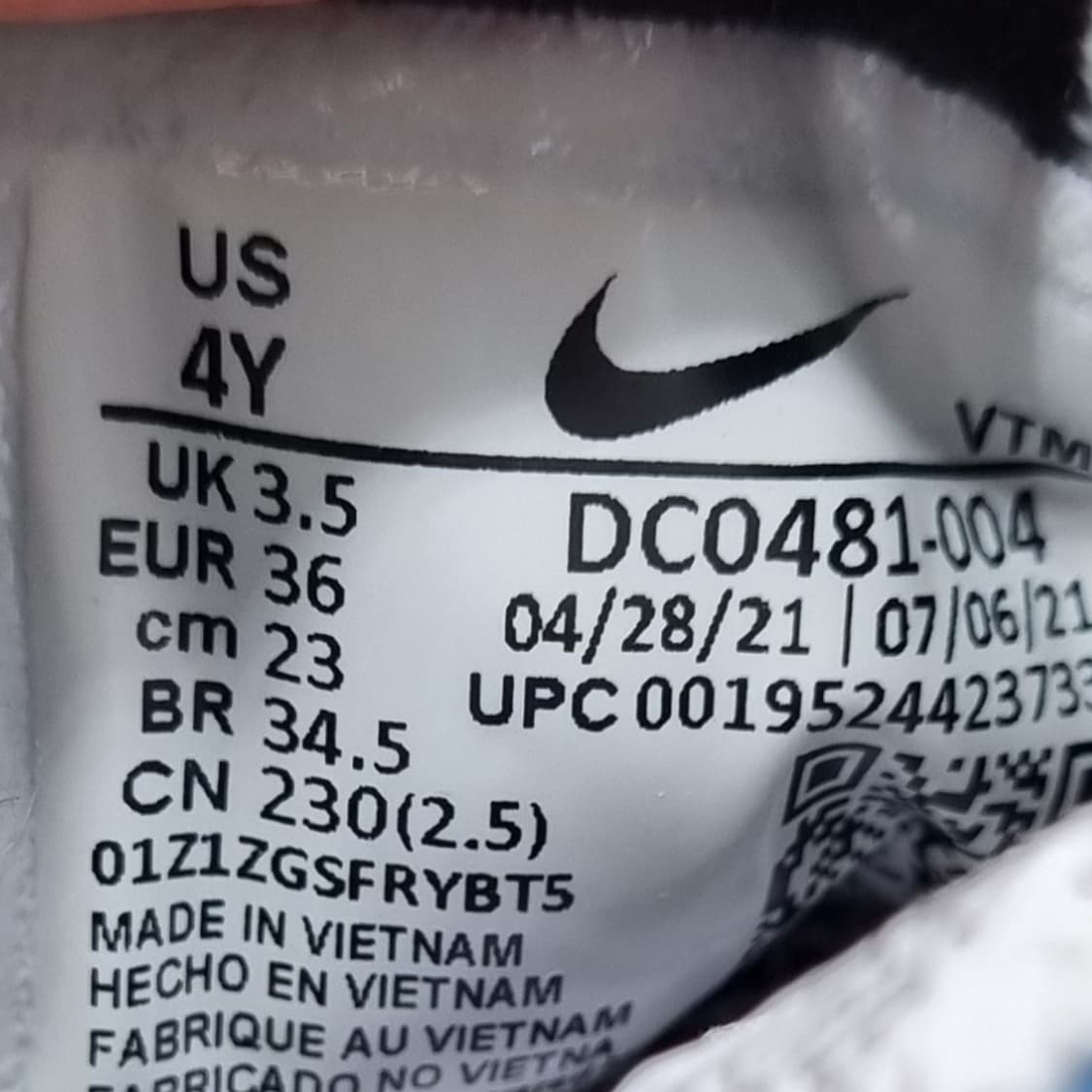 나이키 와플원 여성운동화230  상품이미지6