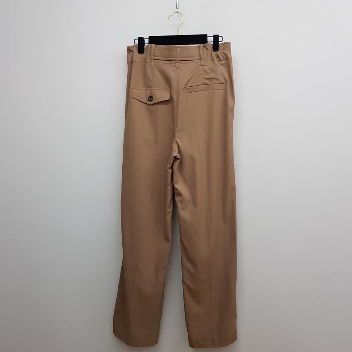 한섬 시스템 2022 벨티드 와이드 슬랙스 팬츠 64-94사이즈 상품이미지4