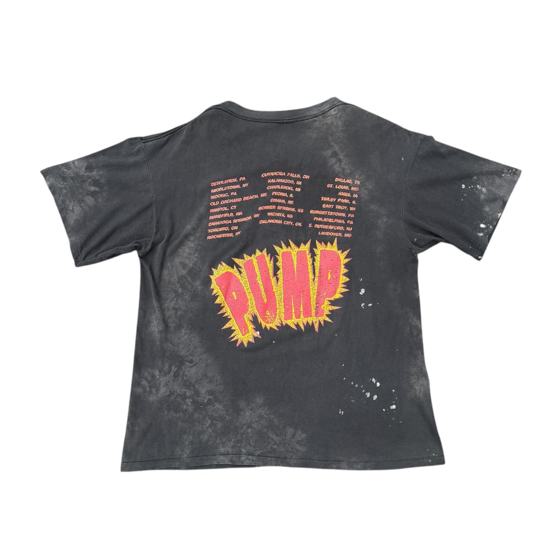 빈티지 89s Aerosmith Pump tour 에어로스미스 밴드티 상품이미지2