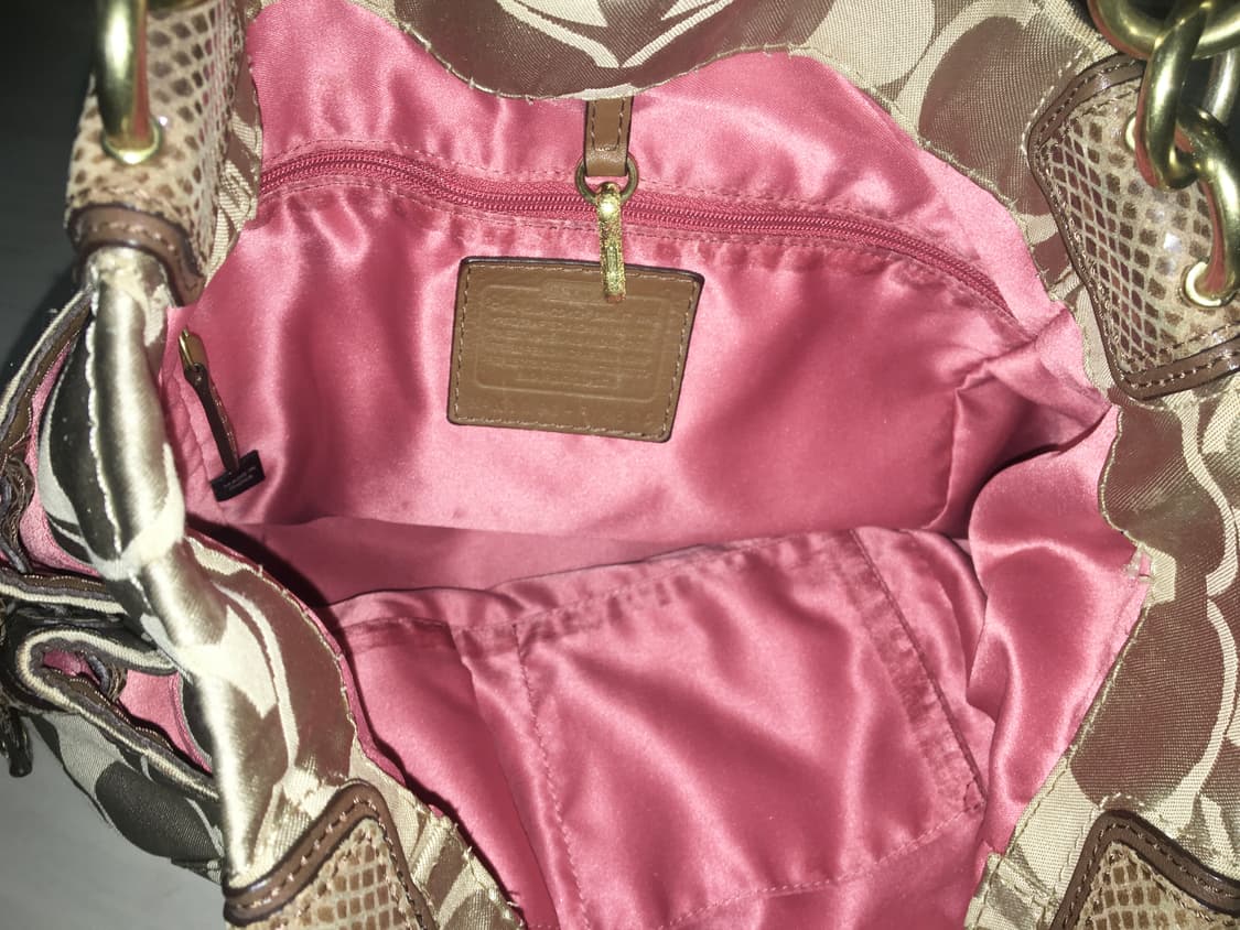 Coach Signature Hobo Brown Bag 상품이미지7