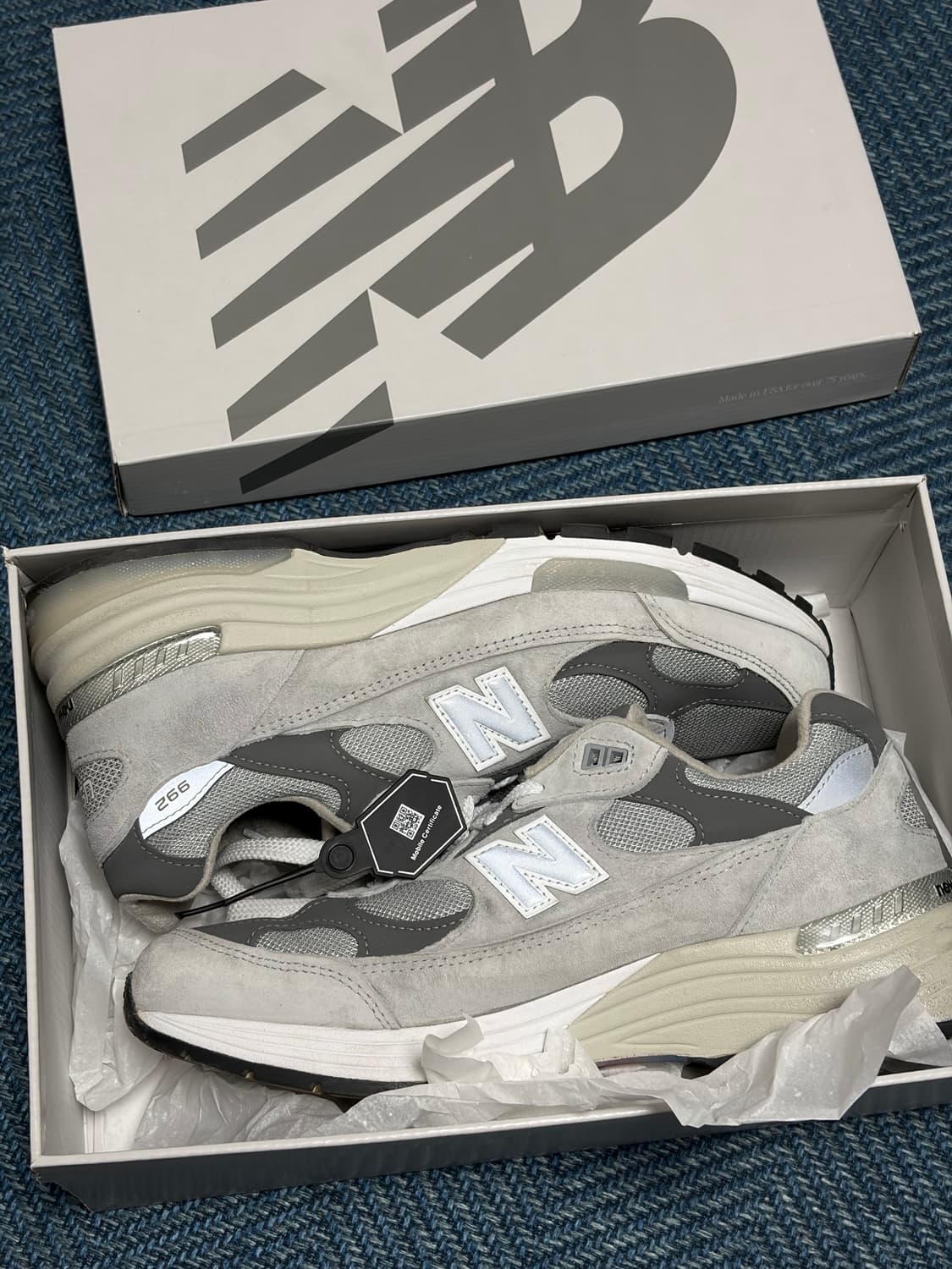 뉴발란스 992 그레이 270 상품이미지1