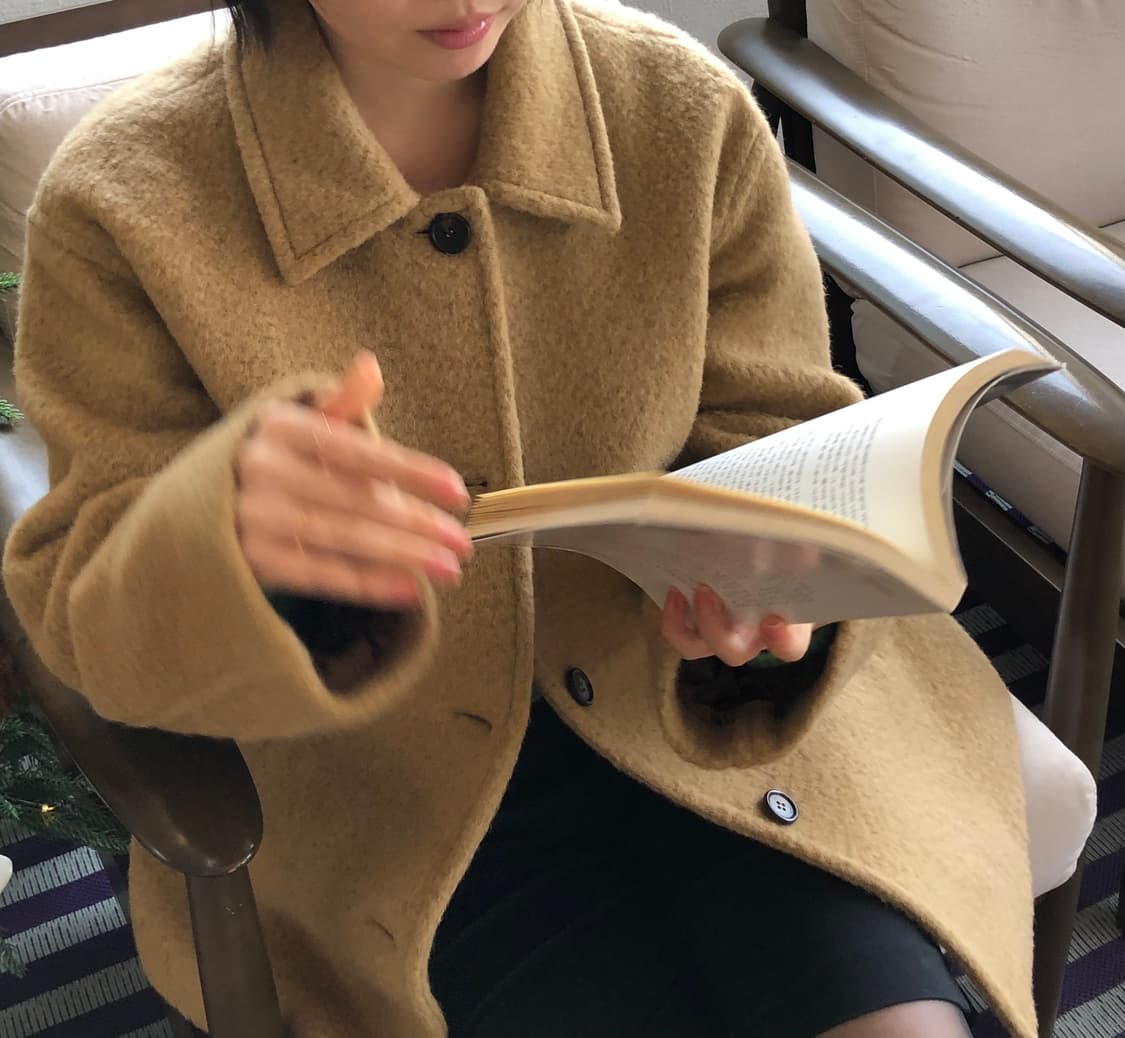 Lo61 알파카 코트 상품이미지1