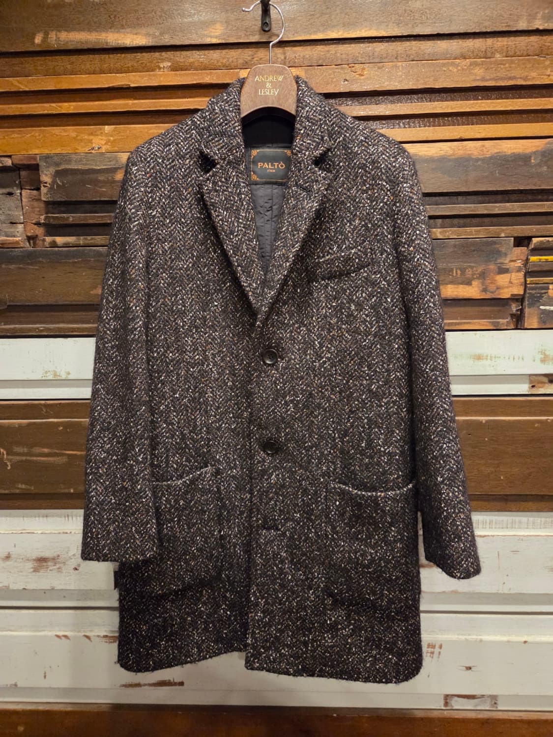 이탈리아 브랜드 팔토 트위드코트 상품이미지10