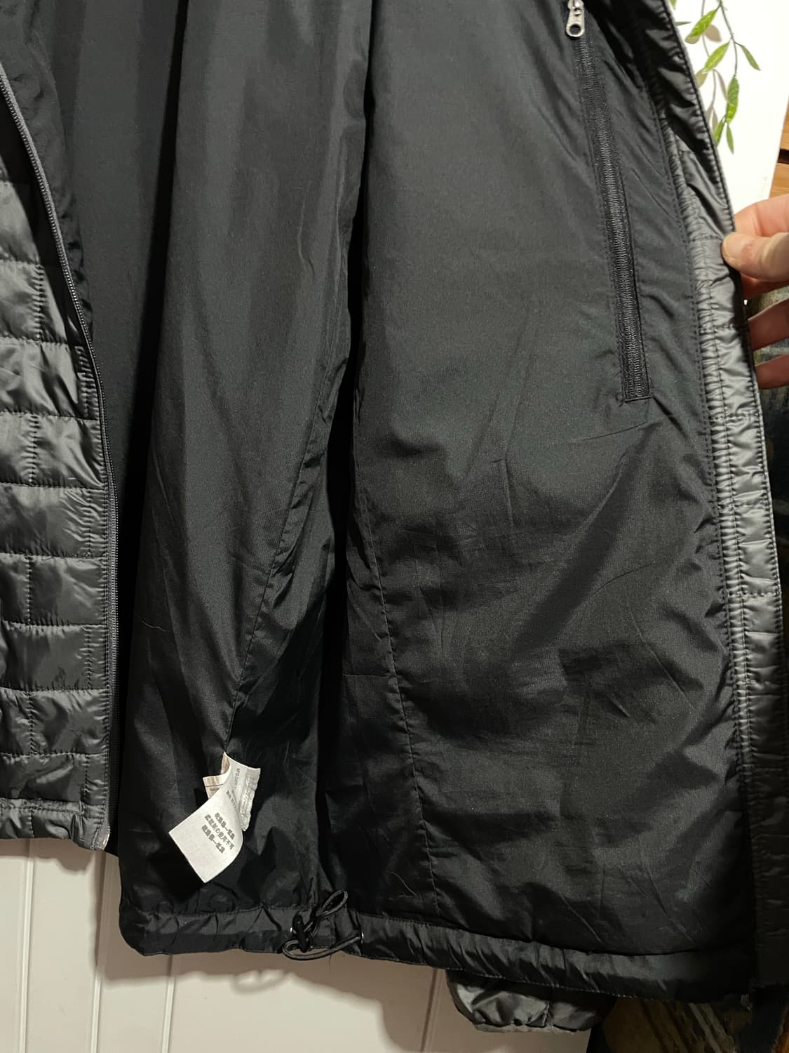 경량패딩 차콜  상품이미지7